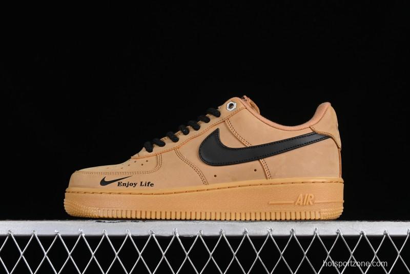 Nike Air Force 1 '07 Low Wheat Low-Top Sneakers - FZ7372-200