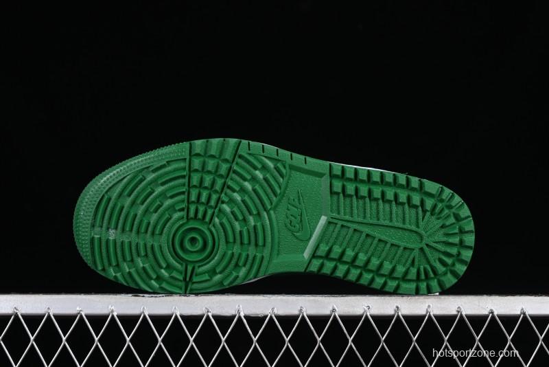 Nike Air Jordan 1 Low Golf Shoes Grey White Green - DD9315-112