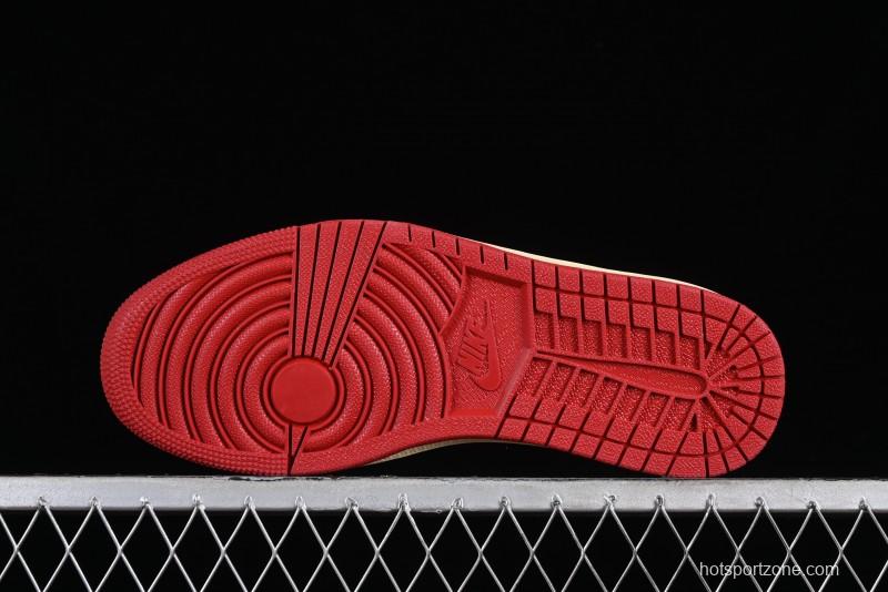 Nike Trophy Room x Jordan 1 Low OG "Away" Casual Sneakers - FN0432-100