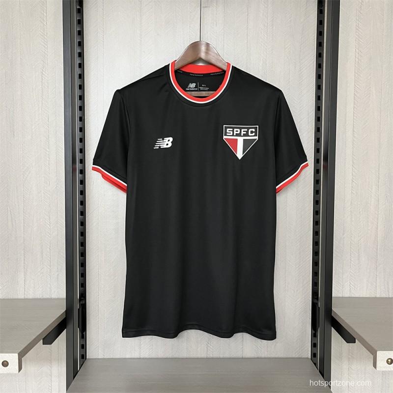 24/25 Sao Paulo Black Jersey