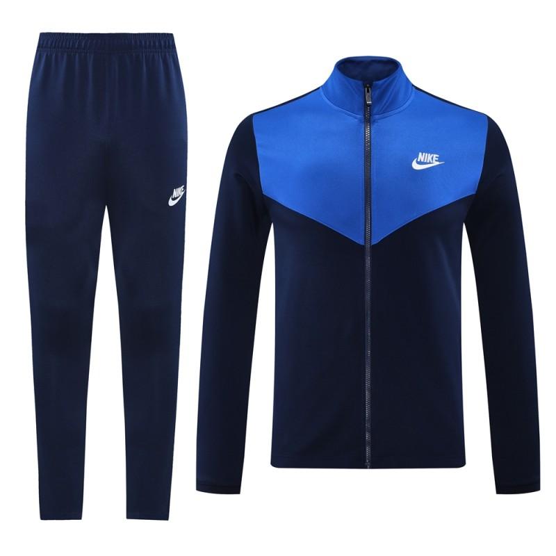 2024 NIKE Navy/Blue Full Zipper Jacket +Long Pants