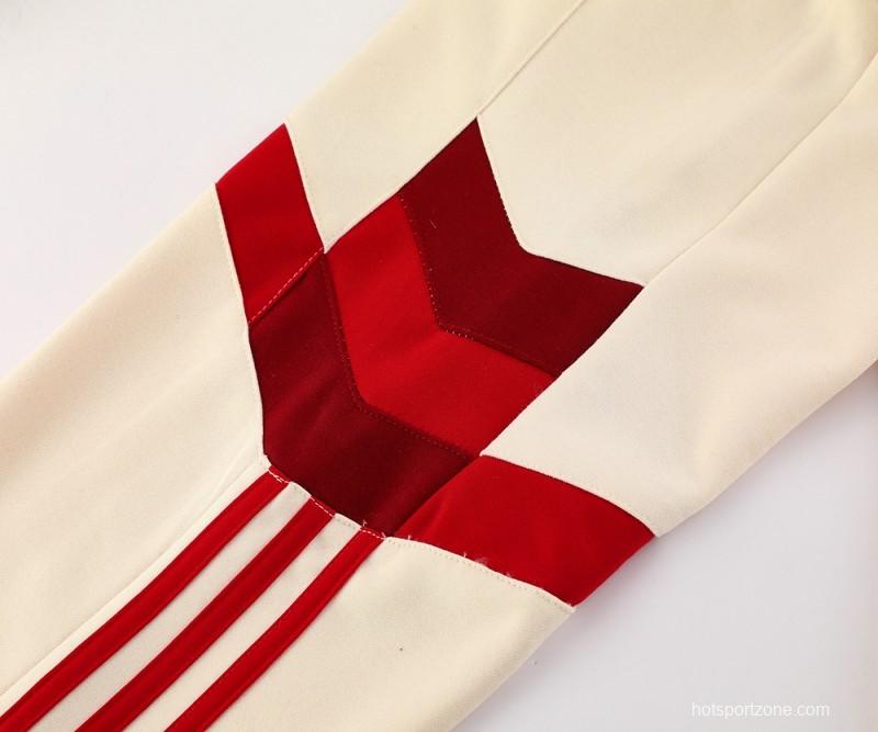 24/25 Bayern Munich Beige Hoodie Jacket +Long Pants