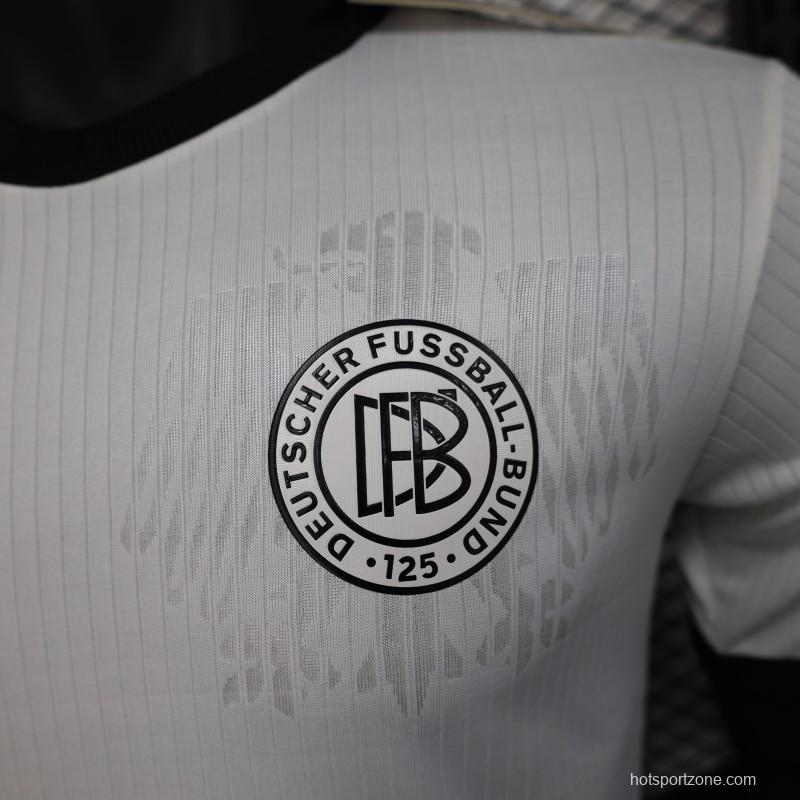 Player Version 2024 Germany Home 125Th Anniversary White Jersey