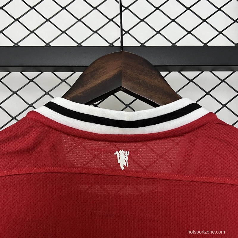 11/12 Retro Manchester United Home Jersey