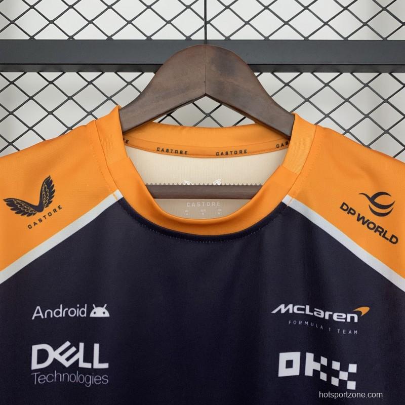 2025 F1 Formula Orange/Navy Mclaren Jersey