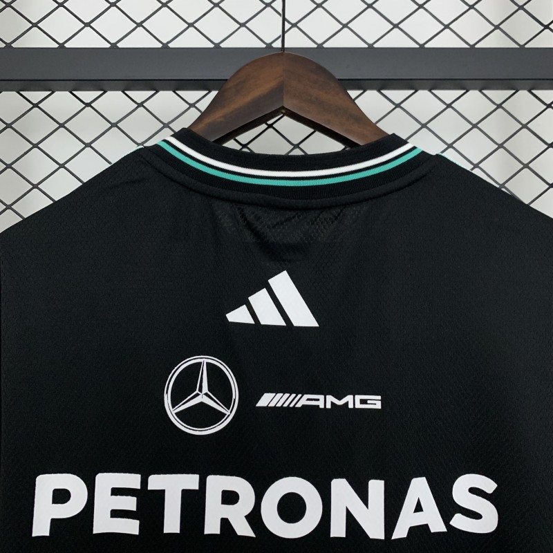2025 F1 Formula AMG Black T-Shirt