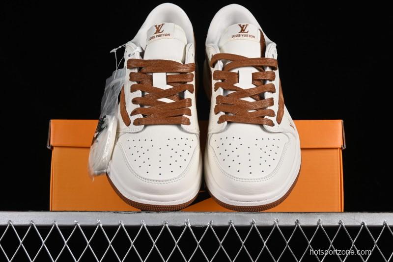 Nike Air Jordan 1 Low OG SP Travis Scott x Fragment Design Collaboration Sneakers - LX1988-900