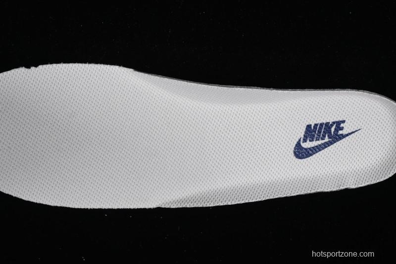 Nike Air Force 1 '07 Low Supreme Collaboration - White Blue Color Block Low-Top Casual Sneakers - XZ6188-001