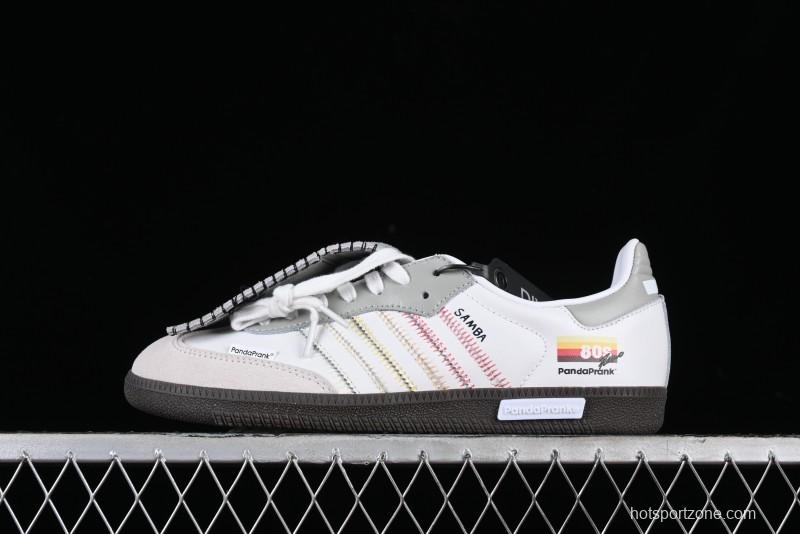 Adidas Originals Samba OG IG1025 Snow Gift Box Custom Casual Sneakers - IG1025
