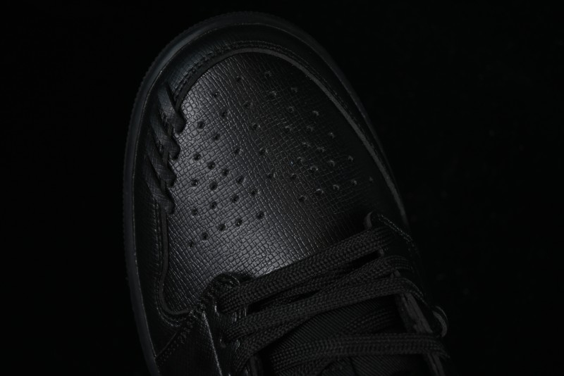 Nike Air Jordan 1 Low "Method of Make" Casual Sneakers with Woven Design - FN5032-007
