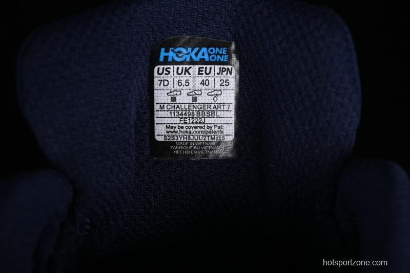 Hoka One One Challenger ATR 7 Low Trail Running Shoes with Lightweight Cushioned Midsole - 1134498 BBSBL