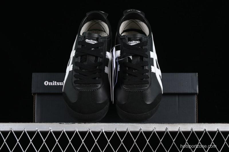 Onitsuka Tiger Mexico 66 Low-Top Leather Sneakers for Casual Running - 1183C102-001