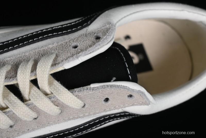 Vans Old Skool Reissue 136 Low-Top Skate Shoes with Detachable Cushioned Insole - VN000MT6KIG