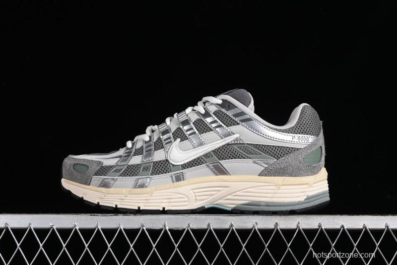 Nike P-6000 Retro Casual Sneakers with Lightweight Design - FN7509-029