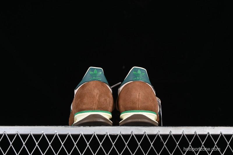 Adidas Originals SL 72 Retro Running Shoes with Ecotex Tongue and EVA Midsole - JH8648