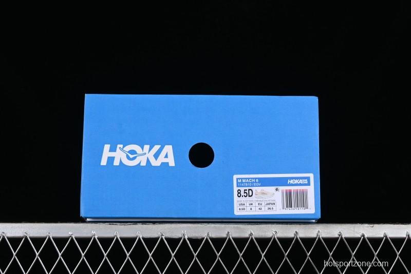 HOKA ONE ONE MACH 6 Flagship Racing Shoes with Carbon Plate Technology and Asymmetric Design - 1147810 EGV