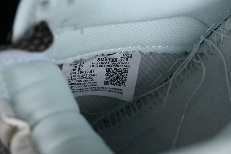 Nike SB Dunk Low BAPE Collaboration Anniversary Edition - White with Brown Swoosh Low-Top Casual Skate Shoes - XD6188-019