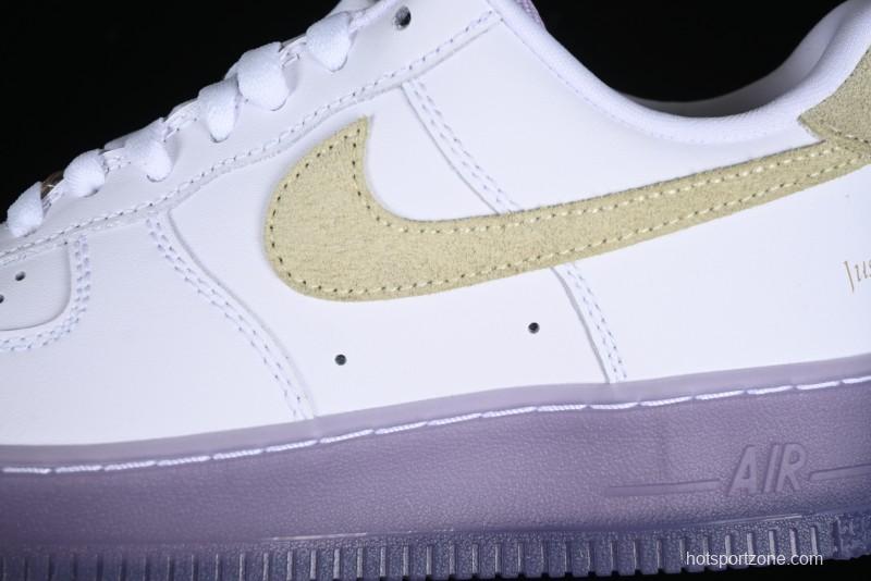 Nike Air Force 1 '07 Low Casual Sneakers with Full-Length Air Cushion - HF5719-139