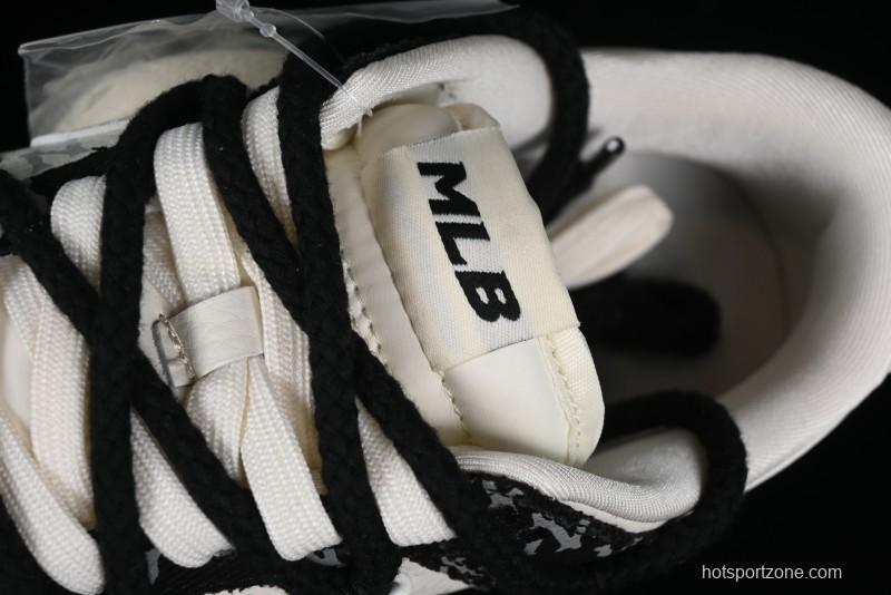 Nike SB Dunk Low MLB Strap Collaboration - Black Denim Print Anniversary Custom Low-Top Casual Sneakers - SJ2068-251