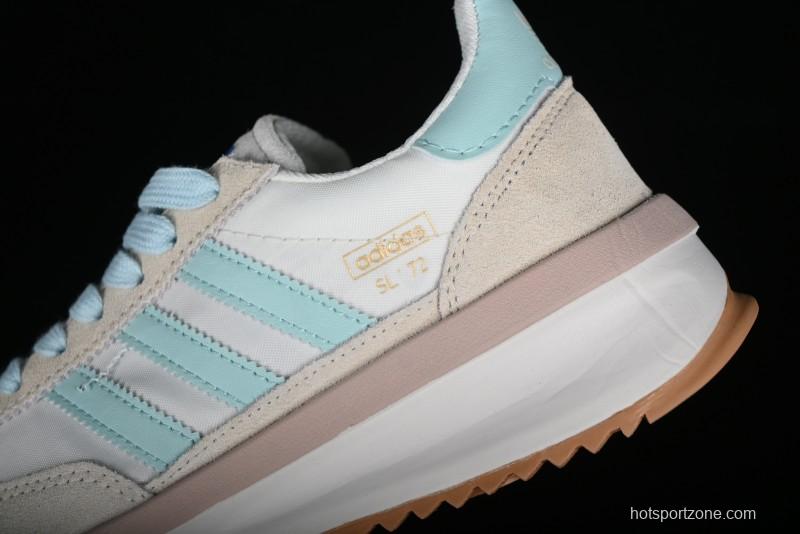 Adidas Originals SL 72 Retro Running Shoes with Ecotex Tongue and EVA Midsole - IH7988