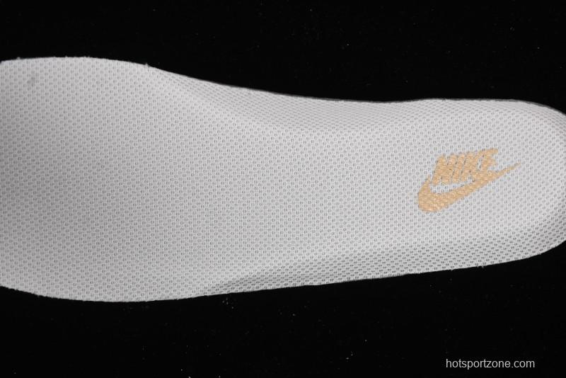 Nike Air Force 1 '07 Low LV Collaboration - Khaki Double Swoosh Low-Top Casual Sneakers - HD1968-027