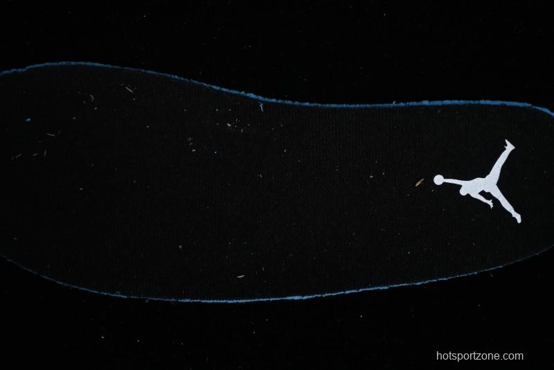 Nike Air Jordan 1 Low "Quai 54" Casual Sneakers in White Black Blue - HQ0764-001