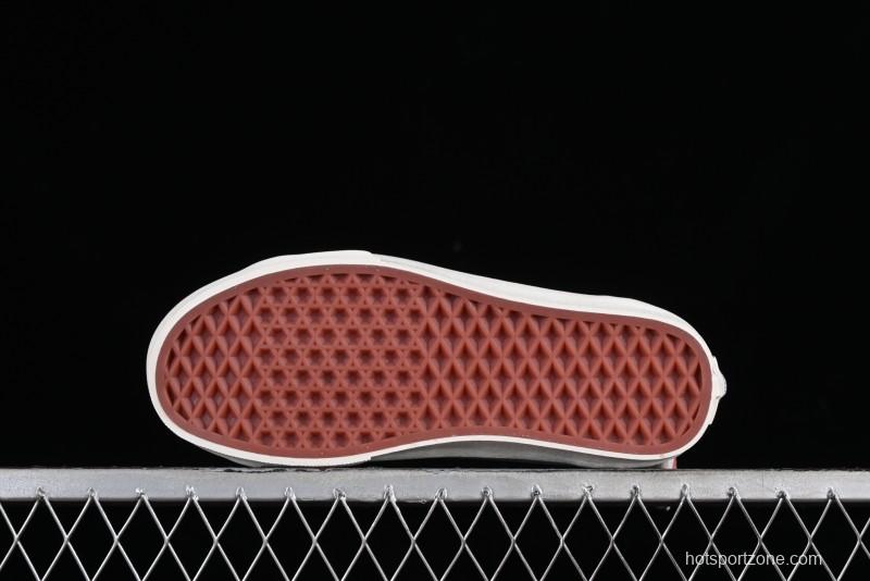 Vans Style 36 Low-Top Skate Shoes with Purple Embroidery - VN000CRPGRN