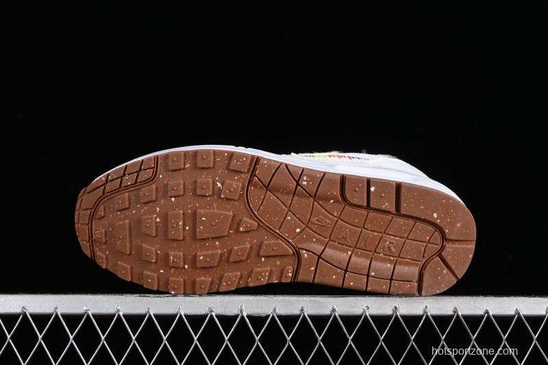 Nike Air Max 1 Retro Running Shoes with Half-Sole Air Cushion - FF2420-168