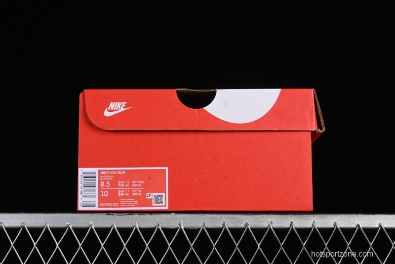 Nike Runtekk Run Retro Low-Top Running Shoes with Cushlon Midsole and Anti-Slip Design - FN6703-002