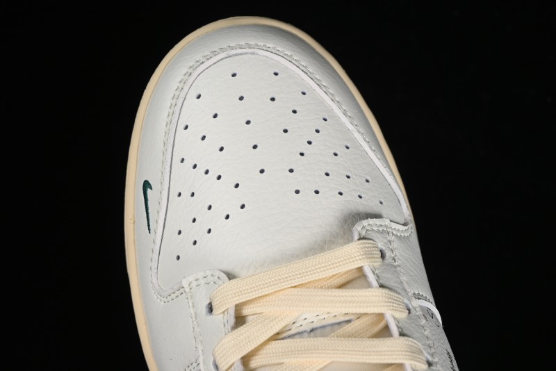 Nike SB Dunk Low Stussy Collaboration Beige Green Mini Swoosh Anniversary Custom Low-Top Casual Sneakers - CF3688-006