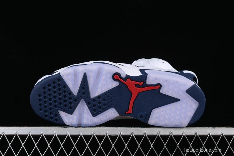 Nike Air Jordan 6 Retro "Olympic" Basketball Shoes - CT8529-164