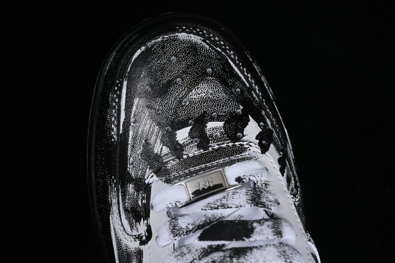 Nike Air Force 1 '07 Low Custom Hand-Painted 2D Industrial Scene Casual Sneakers - 315122-311