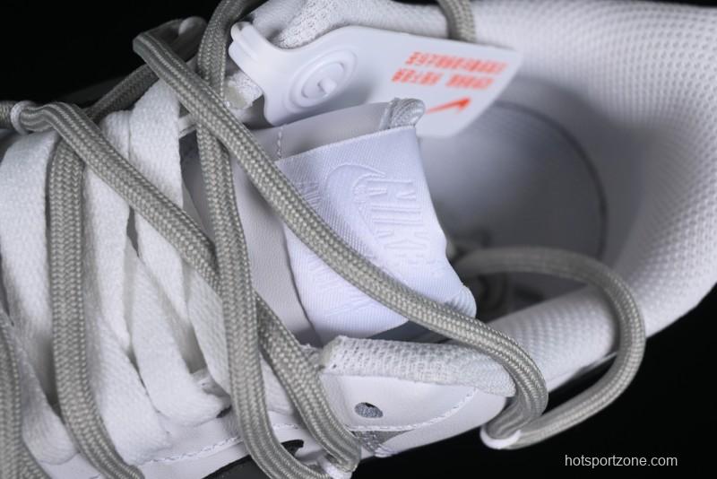 Nike Air Force 1 '07 Low Spray Paint White Grey Strap Low-Top Casual Sneakers - ZH0316-017