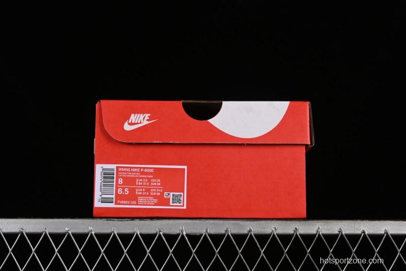 Nike P-6000 Retro Casual Sneakers with Lightweight Design - FV6603-100