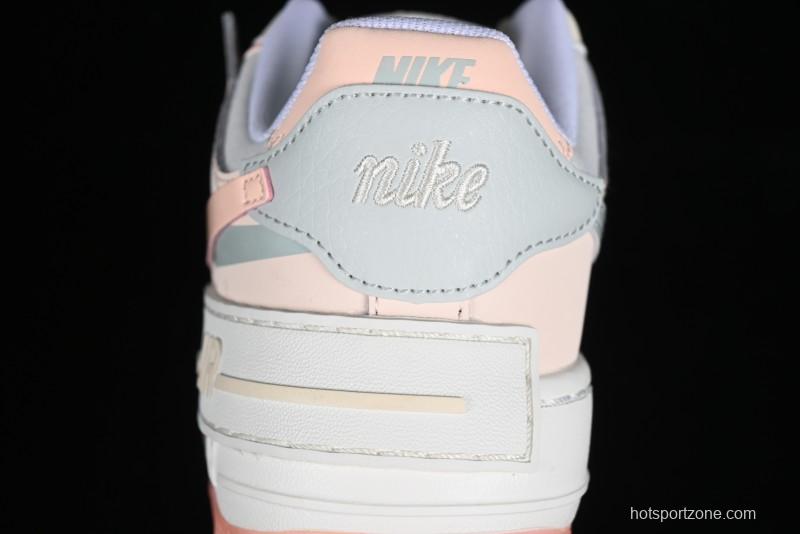 Nike Air Force 1 Shadow Low-Top Sneakers with Lightweight EVA Midsole - DZ1847-105