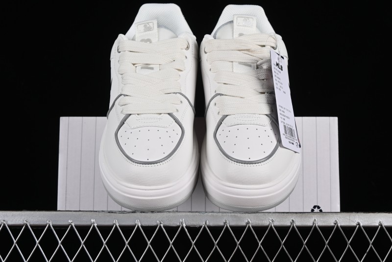 MLB Chunky Liner Basic New York Yankees Height-Increasing Thick-Sole Casual Sneakers - 3ASXCLB3N50SIS