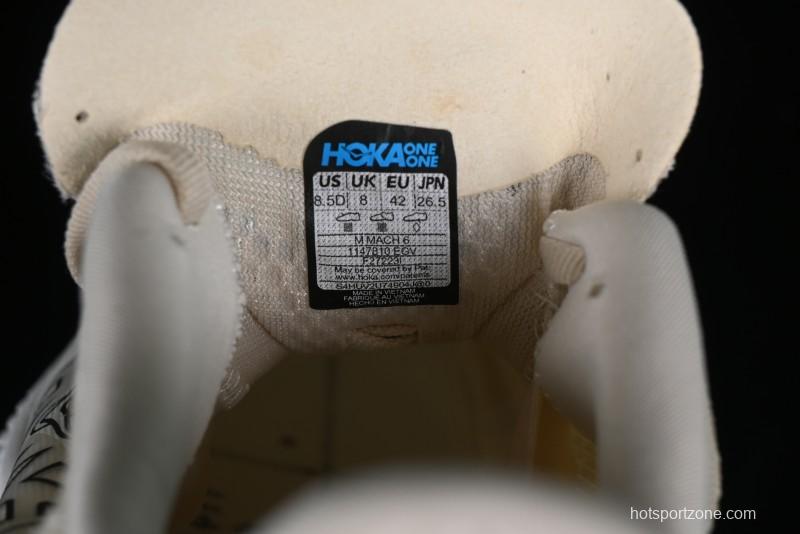 HOKA ONE ONE MACH 6 Flagship Racing Shoes with Carbon Plate Technology and Asymmetric Design - 1147810 EGV