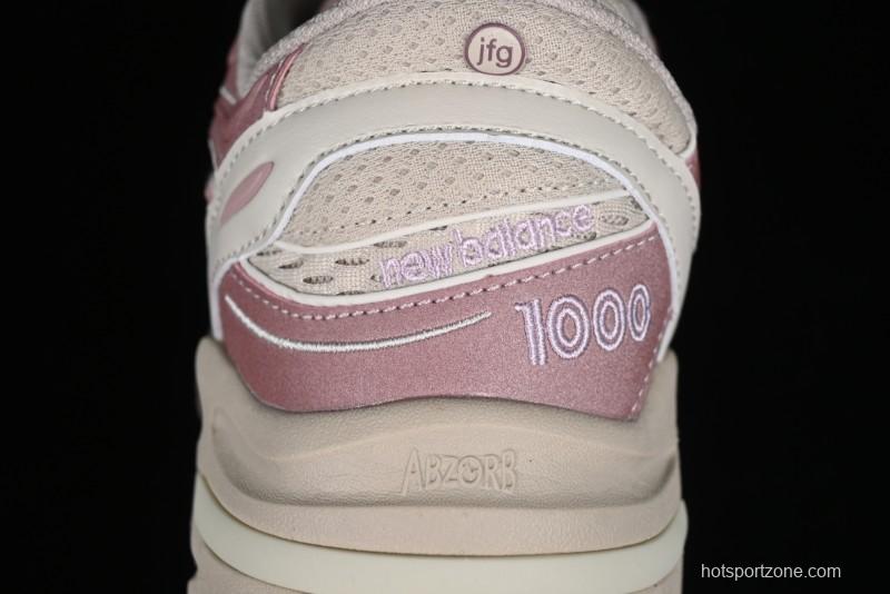 New Balance 1000 Series Retro Dad Style Low-Top Casual Running Shoes - M1000JG1