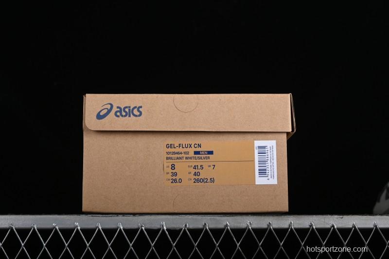 Asics Gel-Flux 4 Low-Top Breathable Casual Running Shoes with Rearfoot Gel Cushioning - 1012B464-102