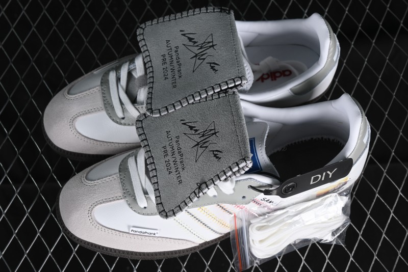 Adidas Originals Samba OG IG1025 Snow Gift Box Custom Casual Sneakers - IG1025