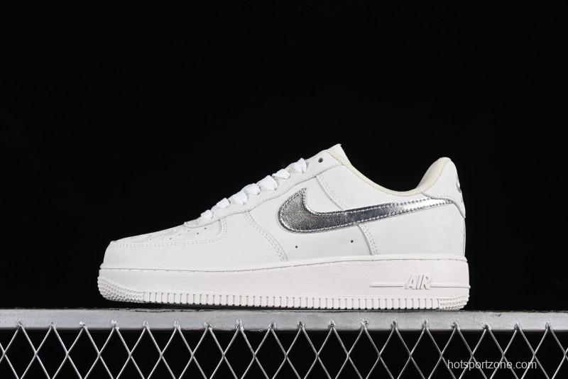 Nike Air Force 1 '07 Low Custom Traditional Chinese Brocade Casual Sneakers - AF2406-110