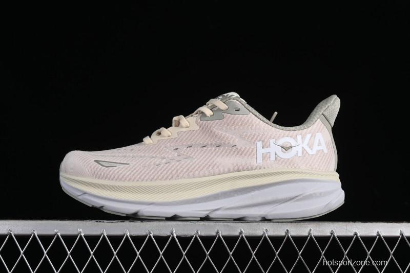 HOKA ONE ONE Clifton 9 Lightweight Breathable Knit Mesh Running Shoes - 1127895 OKB