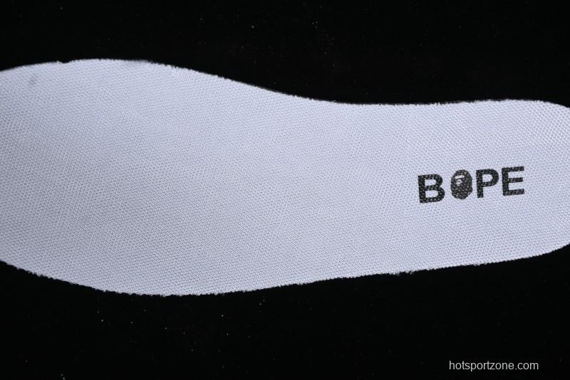 Nike SB Dunk Low BAPE Collaboration Anniversary Edition - White with Brown Swoosh Low-Top Casual Skate Shoes - XD6188-019