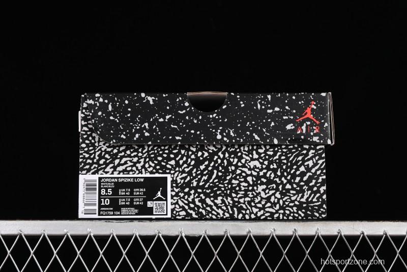 Nike Jordan Spizike Low AJ Hybrid Sneakers with Classic White-Black Colorway - FQ1759-104