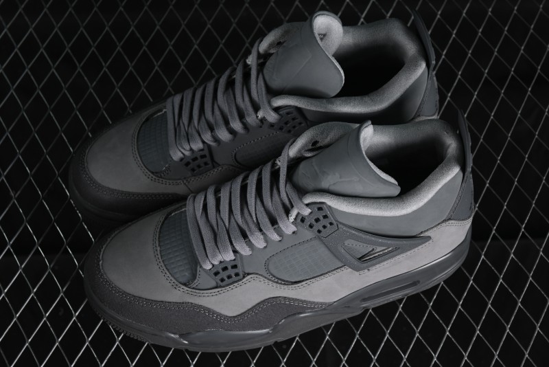 Nike Air Jordan 4 Retro SE "Paris Olympics" Sneakers in Smoked Grey - FQ7928-001
