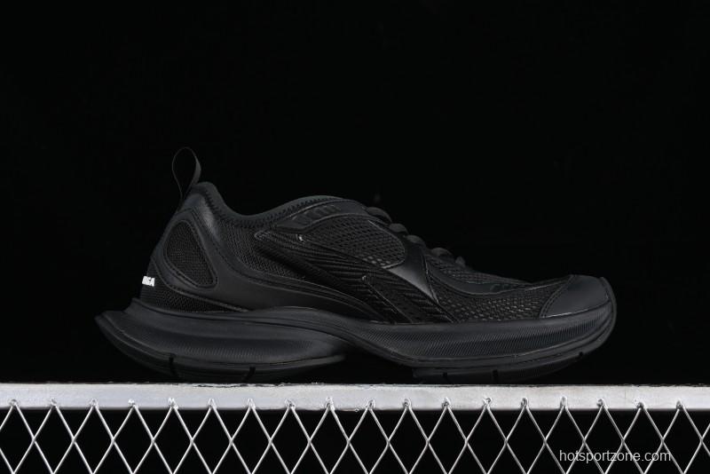 Balenciaga Circuit Lightweight Distressed Print Round Toe Fashion Casual Shoes - WFLGY1000