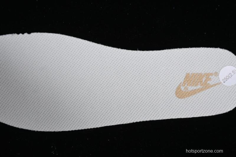 Nike SB Dunk Low Collaboration Three Swooshes Beige Gold Colorway Low-Top Casual Skateboarding Shoes - NK5639-326