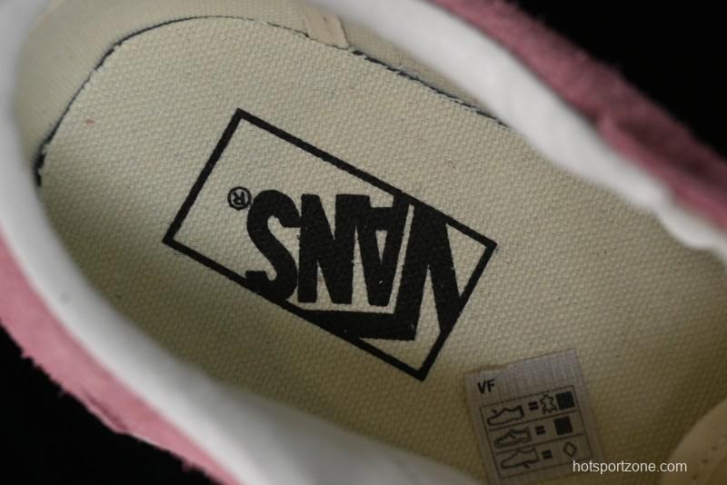 Vans Style 36 Low-Top Skate Shoes with Pink Embroidery - VN000CRPGRN