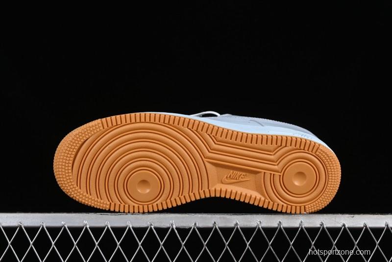 Nike Air Force 1 '07 Low Casual Sneakers with Full-Length Air Cushion - HF4933-400