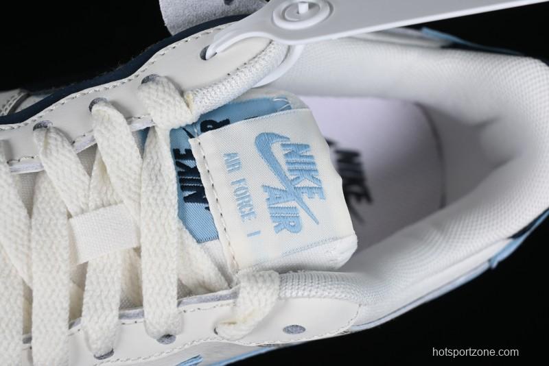 Nike Air Force 1 Shadow Lightweight Elevated Low-Top Versatile Sneakers - DZ1847-107